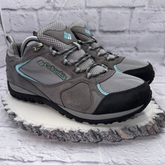 Columbia Shoes Womens Size 11 (wide) Waterproof Techlite Omni-Grip Hiking Trail - Picture 1 of 12